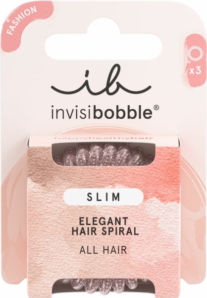 Invisibobble Slim Haargummi 3er Pack Pink Monocle