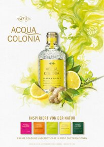 4711 Acqua Colonia Lemon & Ginger Eau de Cologne (EdC) 100 ml