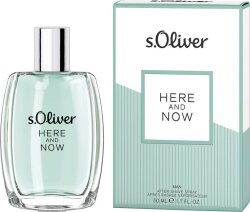 s.Oliver Here and Now Men Aftershave 50 ml