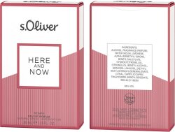s.Oliver Here and Now Woman Eau de Parfum (EdP) 30 ml