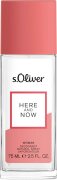 s.Oliver Here and Now Woman Deodorant 75 ml