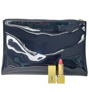 Ihr Geschenk - Yves Saint Laurent Pouch Schwarz mit Lippenstift
