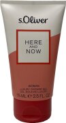Ihr Geschenk - s. Oliver Here and Now Duschgel Woman 75ml