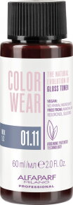 Alfaparf Milano Color Wear Gloss Toner - 60 ml 01.11