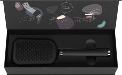 Bellody® - Patentierte Haarbürste mit Selbstreinigungsfunktion (1 Stück - Classic Black)