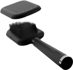 Bellody® - Patentierte Haarbürste mit Selbstreinigungsfunktion (1 Stück - Classic Black)