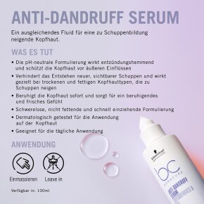 Schwarzkopf Professional Bonacure Anti-Dandruff Serum 100 ml
