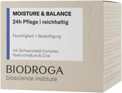 Biodroga Bioscience Institute Moisture & Balance 24h Pflege reichhaltig 50 ml