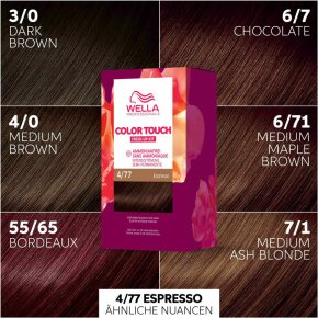 Wella Professionals Color Touch Fresh-Up-Kit 130 ml Deep Browns 4/77