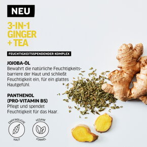 American Crew 3 in 1 Ginger & Tea Shampoo, Conditioner & Body Wash 1000 ml