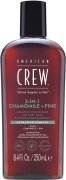 American Crew 3 in 1 Chamomile & Pine Shampoo, Conditioner & Body Wash