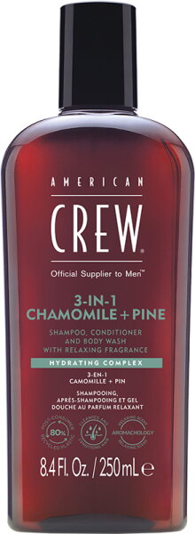 0738678003381 - 3 in 1 Chamomile & Pine Shampoo Conditioner & Body Wash 250 ml 0738678003381 - 3 in 1 Chamomile & Pine Shampoo Conditioner & Body Wash 250 ml
