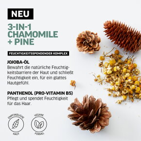 American Crew 3 in 1 Chamomile & Pine Shampoo, Conditioner & Body Wash 1000 ml