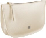 Ihr Geschenk - ZWILLING Großes, beiges Etui aus Leder (Reißverschluss)