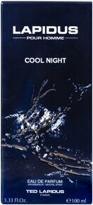 TED LAPIDUS Homme Cool Night Eau de Parfum (EdP) 100 ml