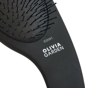 Olivia Garden Expert Care Curve Nylon Bristles Matt Black 1 Stk.