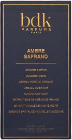 BDK Ambre Safrano Eau de Parfum (EdP) 100 ml