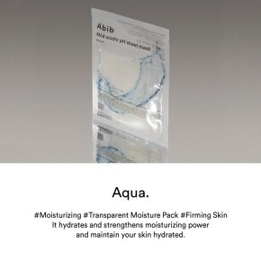 Abib Mild Acidic pH Sheet Mask Aqua Fit 1 Stk.