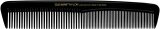 Hercules Sägemann Triumph Nylon 5105/6 1/2 schwarz, Herrenkamm 6,5"