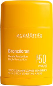 Académie Bronzécran Stick Solaire Zones Sensibles SPF 50+ 10 ml