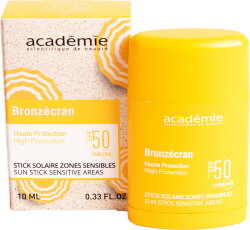 Académie Bronzécran Stick Solaire Zones Sensibles SPF 50+ 10 ml