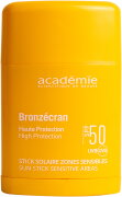 Académie Bronzécran Stick Solaire Zones Sensibles SPF 50+ 10 ml