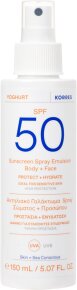 Korres Yoghurt Sonnenspray-Emulsion für Gesicht und Körper 150 ml SPF50