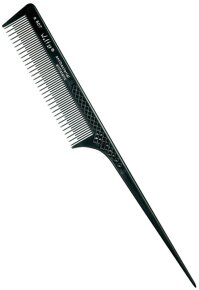 Hercules Sägemann Wolf 37 Antibacterial A 607 Schwarz Stielkamm 8 1/2 Zoll