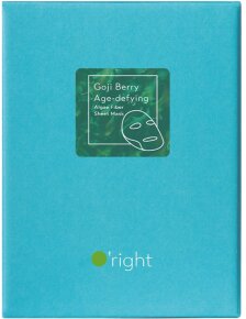 O'right Goji Berry Age-Defying Algae Fiber Sheet Mask 25 ml