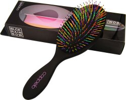 Coppelo black rainbow brush