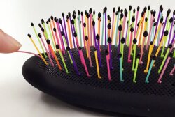 Coppelo black rainbow brush