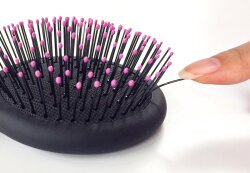 Coppelo black rainbow pink Small Brush
