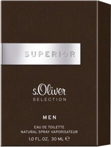 s.Oliver Superior Men Eau de Toilette EdT Natural Spray 30 ml