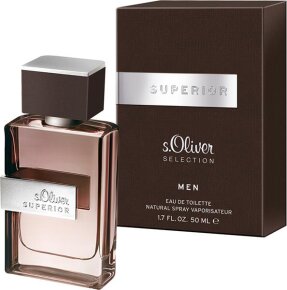 s.Oliver Superior Men Eau de Toilette EdT Natural Spray 50 ml