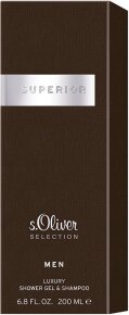 s.Oliver Superior Men Shower Gel & Shampoo 200 ml