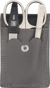 YES Solingen Manicure Etui 3-teilig taupe 1 Stk.