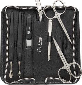 YES Solingen Manicure Etui 6-teilig schwarz 1 Stk.