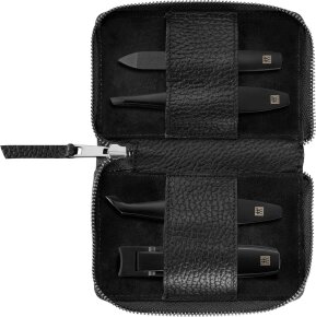 ZWILLING Beauty Nagelpflege Set Leder schwarz 4-teilig 1 Stk.