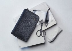 ZWILLING Beauty Nagelpflege Set Leder schwarz 5-teilig mit Nagelschere 1 Stk.