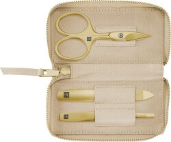 ZWILLING Beauty Nagelpflege Set Leder beige, gold 3-teilig 1 Stk.