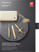 ZWILLING Beauty Nagelpflege Set Leder beige, gold 3-teilig 1 Stk. ZWILLING Beauty Nagelpflege Set Leder beige, gold 3-teilig 1 Stk.