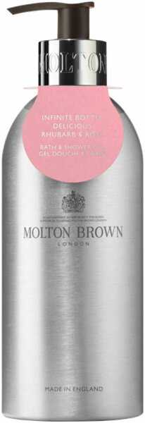 5030805025736 - Molton Brown Infinite Bottle Delicious Rhubarb & Rose Bath & Shower Gel 400 ml 5030805025736 - Molton Brown Infinite Bottle Delicious Rhubarb & Rose Bath & Shower Gel 400 ml