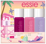 Essie Sommer-Nagellack-Set hang loose: Mini Trio Kit, 30 bachelorette bash, 20 lovie dovie, 37 lilacism Nagellack Set 15ml
