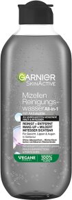 Garnier SkinActive Mizellen Reinigungswasser All-in-1 Aktivkohle Gesichtswasser 400ml