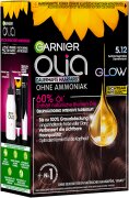 Garnier Olia Glow dauerhafte Haarfarbe 5.12 Schimmerndes Samtbraun Coloration 1Stk