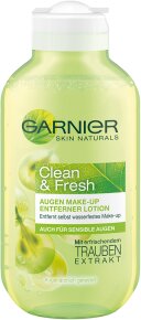 Garnier Skin Naturals Clean & Fresh Augen Make-up Entferner Lotion Reinigungslotion 125ml