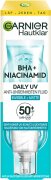 Garnier Hautklar BHA + Niacinamid Daily UV Anti-Unreinheiten Fluid Invisible + Matte LSF 50+ Gesichtsfluid 40ml