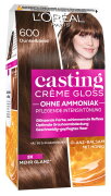 L'Oréal Paris Casting Crème Gloss Pflegende Intensivtönung 600 Dunkelblond Coloration 1Stk