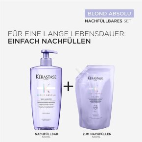 Aktion - Kérastase Blond Absolu Shampoo Nachfüllset 2x 500 ml