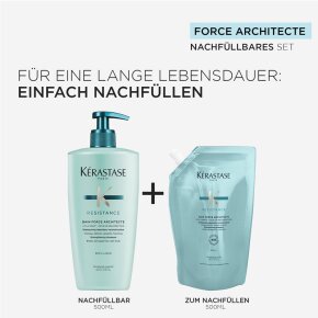 Aktion - Kérastase Resistance Shampoo Nachfüllset 2x 500 ml